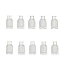 1/3/6/10/12PCS Transparent Mini Vase, Used For Wedding Party Decoration -2.95-Inch Cute Bulk Vase, Aromatherapy Bottle, Dining Table Center Decoration, Used For Modern Bohemian Flower Shop Decoration