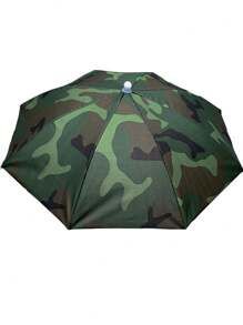 Umbrella Sun Hat, Umbrella Hat, Sun And Rain Hat, Folding Waterproof Umbrella, Headband Umbrella, Free Your Hands, Umbrella Sun Hat For Fishing, Sun And Rain Hat, Colorful Umbrella Hat, Suitable For Outdoor Activities, Travel, Fishing, Rainy Day, Beach, Hiking, Summer, Summer Essentials.