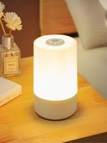 1个LED床头灯 家居装饰 儿童触摸调光小夜灯 居家装饰 婴儿护理小夜灯 USB插电（三色温） 适用于卧室床头 氛围照明 开学季 沙特国庆节 礼物 生日 万圣节 圣诞节 - 彩色 - 查看 5