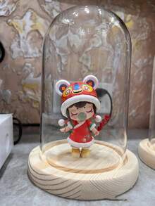 盲盒娃娃 Nanci 十二生肖系列家居装饰用品神秘盒子玩偶收藏品适合汽车装饰、卧室必备、绝佳礼物选择摆件挂饰、吊坠、饰品 - 彩色 - 查看 4