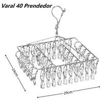 30/40 Clotheslines For Baby Clothes, Panties, Underwear, Foldable Stainless Steel - Silver - View 6