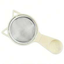 1/2 piezas Coladores de malla metálica multifuncionales con mango - Perfectos para hacer jugos, colar té, harina, leche de soja y talla grande - Utensilios y herramientas de cocina para una preparación de alimentos sin esfuerzo - Multicolor - Ver 5