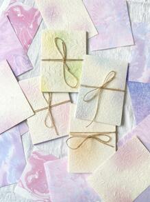 MOCARD 1 Confezione di 23 fogli di carta scrapbooking letteraria fresca, carta sottofondo per decorazioni fai-da-te, regalo per le vacanze, materiale per collage fatto a mano, pianificatore per scrapbooking personalizzato, articoli di cartoleria creativa per la scuola, forniture scolastiche, ritorno a scuola
