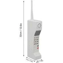 Vintage Style Cellular Phone Replica Ornament White - trắng - Xem 3