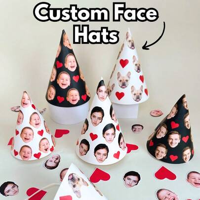 Sombreros personalizados para fiestas de adultos, sombreros de fiesta de cumpleaños, sombreros de fiesta de despedida de soltera, gorra de fiesta personalizada, decoración de cumpleaños 20, 30, 40, 50, 60, 70, sombrero de fiesta de cumpleaños 21, sombreros para fiestas, sombreros de fiesta de cumpleaños personalizados con foto, decoraciones de fiesta de cumpleaños, suministros de fiesta de papel con fotos personalizadas para hombres y mujeres, suministros de regalo de Navidad, Poetcore