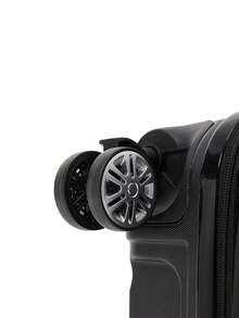 Living And Home 20-Inch ABS Hardshell Suitcase (35*20*58cm) - Scratch-Resistant With Combination Lock - Black 35cm W X 20cm D X 58cm H - View 9