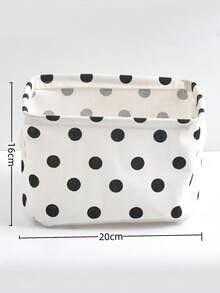 1 件圣诞迷你亚麻收纳盒，桌面收纳篮，用于内衣、化妆品、秋冬可折叠布艺收纳盒，适合囤积衣服、袜子，适合万圣节 - 彩色 - 查看 2