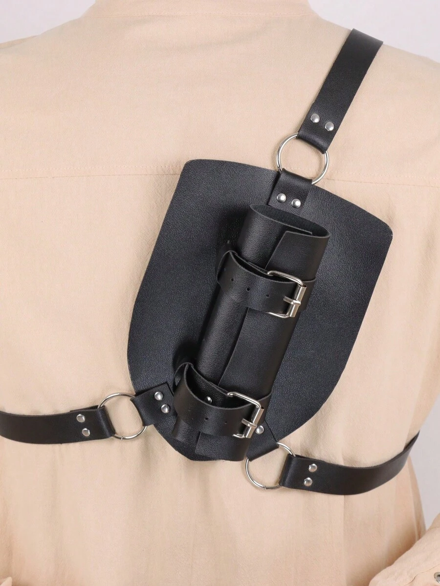 1 件 PU 皮革刀套中世纪骑士剑青蛙角色扮演服装道具刺客服装角色扮演万圣节实景角色扮演 - A - 查看 1