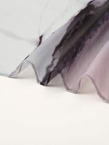 1 件女式波西米亚风格水彩花卉印花 VELA 另类头巾，秋冬街头风格男女通用围巾，适合日常穿着 - 01-灰粉 - 查看 8