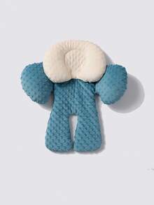 1 pieza Almohadilla para cochecito de bebé, cojín de asiento con lunares de felpa para todas las estaciones, accesorio para cochecito, ayuda para caminar y colchoneta para dormir para el carrito de bebé - Multicolor - Ver 12