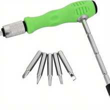 32-In-1 Multifunctional Precision Screwdriver Set, Aluminum Alloy, Portable Multifunctional Repair Toolkit, Suitable For Cell Phone And Notebook Repair - 32-in-1黃色 - 查看 6