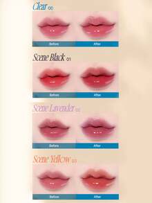 Fwee Luciu de buze 3D Schimbator 03 Galben Scenă, Roz Cristal, Bej Solar, Strat Jelly-Coat Elastic, Strălucire Apă de Sticlă, Estompare Linie Buze, Îmbunătățitor de Ruj, Desert Lips Rescue, Durată Lungă, Aspect Cosmic, K-Beauty, Machiaj Coreean, 5.6g/0.19oz