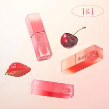 Dasique Juice Mirror Lip Glaze Collection 3.5g(Water Light Glass Lip Glaze Non-Stick Cup Long-Lasting Mirror Juice Water Light Feeling Doe Lip Pseudo-Korean Female Group Water Film Lip Glaze Vegan Goddess Student Party Must-Have)
