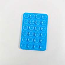 48pcs Double-Sided Silicone Suction Cup Phone Stand, Minimalist Suction Cup Sticker Non-Slip Phone Case Portable Detachable Phone Holder, Square Anti-Drop Phone Suction Cup Stand, Halloween Gift