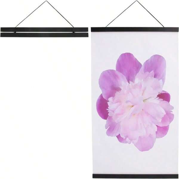 Aynoo Magnetic Poster Hanger Frame, 8x10 8x12 8x24 8x18 Picture Frame Hanger, 8 Inch Magnetic Hanger Frame,Black