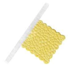 亚克力纹理擀面杖 DIY 粘土工艺工具 花朵图案泥压花擀面棍 陶瓷陶艺压花棒