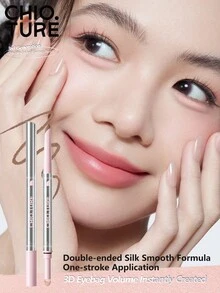 CHIOTURE 双头泪沟笔 自然3D撒娇效果 防汗防晕染 初学者和外出必备眼妆 - 02 First Bloom - 查看 5