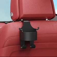 1件/2件多功能汽车座椅靠背挂钩二合一车载挂钩带杯架汽车内饰配件