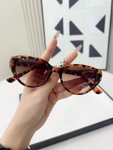 1 件女士多边形时尚个性化派对时尚眼镜，适合海滩、户外、摄影