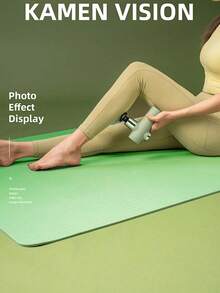 Colchoneta de yoga EVA engrosada de 173 * 61 * 0,8 cm, colchoneta de yoga específica para mujeres, esterilla antideslizante para ejercicio, fitness, saltar la cuerda, aislamiento acústico y amortiguación de golpes, esterilla para uso en el hogar, colchoneta para práctica de danza. 9El color es solo para referencia, el color enviado después de la compra será aleatorio. Por favor, tenga en cuenta esto antes de comprar.) - Verde - Ver 2