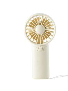1 pezzo Mini ventilatore portatile (batteria non inclusa), ventilatore a mano leggero con laccio - ottimo per ufficio, esterno, viaggio e campeggio - per rinfrescarsi in qualsiasi momento e ovunque, regalo perfetto per l estate, regalo per una festa rinfrescante all aperto