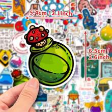50Pcs/100pcs Science Stickers, Funny Chemical Biology Laboratory Kindle Stickers For Teens Adults, Vinyl Waterproof Stickers For Water Bottle Party Decoration Laptop Scrapbook Window