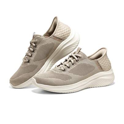 Skechers 男士新款反光系带轻便减震休闲运动鞋 232458