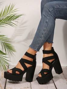 2025 Summer New Women's Comfortable Shoes Stylish Versatile Bestseller - 黑色 - 查看 2