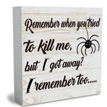 1 PIEZA Adorno decorativo cuadrado de PVC con diseño de calabaza espeluznante y feliz Halloween, decoración aterradora para fiesta, sala de estar, estantería, decoración de Halloween, decoración de calabaza, decoración de murciélago, decoración de bandeja para chimenea