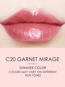 CATKIN 变色润唇膏，超级保湿天然润唇霜，富含维生素E，滋养干裂双唇，C20 石榴红珠光色 - C20 Garnet Mirage - 查看 3