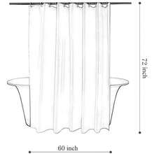 橙苹果设计浴帘套装 - 包含 12 件，防水且易于清洁 - 非常适合清新浴室装饰秋季装饰