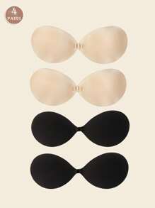 Invisible Adhesive Bra, Non-Slip Self-Adhesive, Breast Lifting, Push-Up And Support, Suitable For Wedding Dresses, Strapless Dresses, Invisible Underwear, Skirts, Dresses And Women's Underwear Accessories