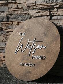 Customized Wooden Wedding Sign-In Board, Personalized Wedding Guest Book, Wedding Message Board, Wedding Welcome Sign, Suitable For Wedding Entrance - Multicolor - View 7