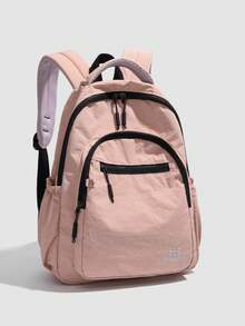 女士防盗可折叠多隔层背包，可装15.6英寸笔记本电脑，多口袋轻便可水洗书包，多功能书包，大容量旅行包，便捷通勤日用包