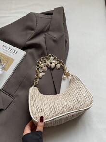 2025新款手工个性别致小手提包，春季时尚单肩包/腋下包