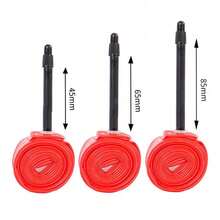 1PC Ultra-Light Bicycle Inner Tube, 700 X 18 23 25 28 Road Bike TPU Tire 45/65/85mm Length French Valve Ultra-Light Inner Tube - Multicolor - View 2