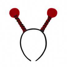 Halloween Costumes For Women Girls Cute Bee/Ladybug Wings With Headband Set Party Favors - Đỏ - Xem 4