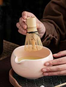 5 قطع طقم أدوات الشاي الماتشا ، مضرب مسحوق الماتشا من البامبو اليدوي ، ملعقة ، منخل ، أدوات تحضير مسحوق الماتشا المحمولة ، مناسبة لطقوس الشاي اليابانية، أدوات البامبو للشاي ، هدية للأصدقاء والأحباء وأعياد الأمهات والكريسماس والزفاف - مجموعة من خمس قطع - مشاهدة 10