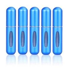 1/5pcs 5ML Refillable Perfume Atomizer Bottle, Travel Spray Perfume Bottle, Makeup Cosmetic Containers, Mini Portable Liquid Dispenser - Multicolor - View 14