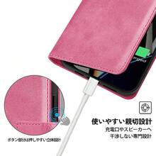 Notebook-Style Shrink Leather Cover, Adult Mobile Case, Smartphone Case, Smart Case, Pro Plus, Card Storage, Stand, Leather, Colorful, Cheap, 17,17e,17Air,17pro,17promax,16e, 16, 16pro, 16plus, 16promax, 15, 14, 13, 12, SE3 3rd Generation, 16 Pro, 15Pro, 15 Plus, 13Pro MAX, 7, 8, 11, SE3, 11, Galaxy S25 Ultra, A55, A25, 5G, Pixel, 9, 9 Pro, 8a, 9a, Sharp AQUOS Wish 4 Wish 5, A3 5G, Fujitsu F-53E - Hồng - Xem 7