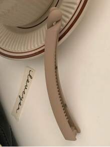 1 Pieza Clip de Banana Mate Retro para Mujer, Accesorio de Cabello Simple y Elegante para Uso Diario, Pinzas para el Cabello, Pasadores de Cabello, Barrettes