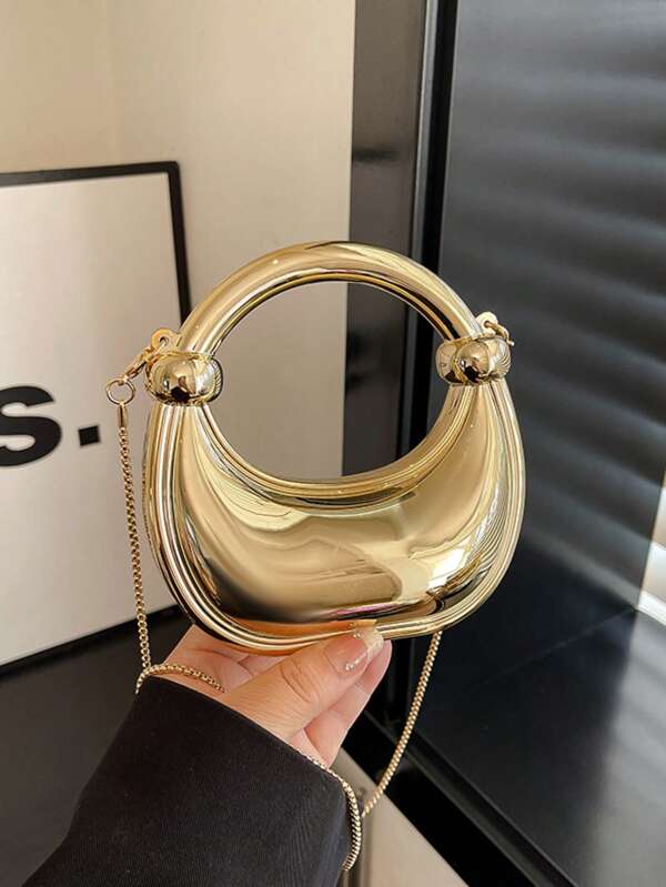 Bolsa de Mão Mini Exquisita e da Moda, Nova Bolsa Acrílica Multifuncional para Refeições da Moda Feminina, Bolsa de Tiracolo de Alta Qualidade e da Moda
