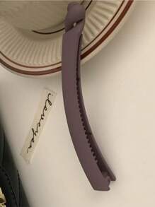 1 Pieza Clip de Banana Mate Retro para Mujer, Accesorio de Cabello Simple y Elegante para Uso Diario, Pinzas para el Cabello, Pasadores de Cabello, Barrettes