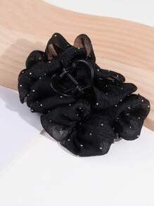 1pc Glittery Oversized Bowknot Hair Claw Clip Elegant