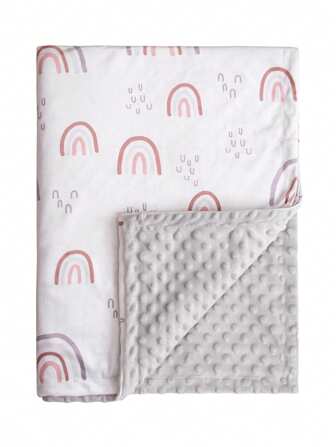 GLLQUEN BABY Mantas para bebé, mantas súper suaves y cómodas, manta de bebé Minky para recién nacidos, regalos para el cochecito y la ducha