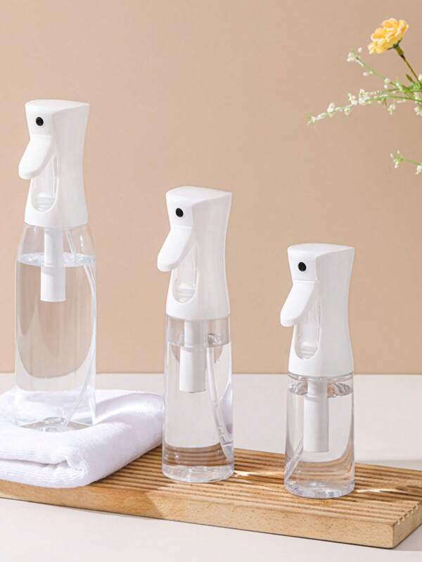 1pc Empty Spray Bottle, Fine Mist Continuous Sprayer For Hair Styling, Refillable Water Spray Bottle For Skin Care, Pet Shower, Plants, Travel, Ironing And Cleaning Back To School