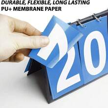 2-Digit Scoring Board, 3-Digit Basketball Scoreboard, 4-Digit Ping Pong Flip Score Board, Portable Tabletop Flip Scoreboard For Various Sports - Multicolor - View 5