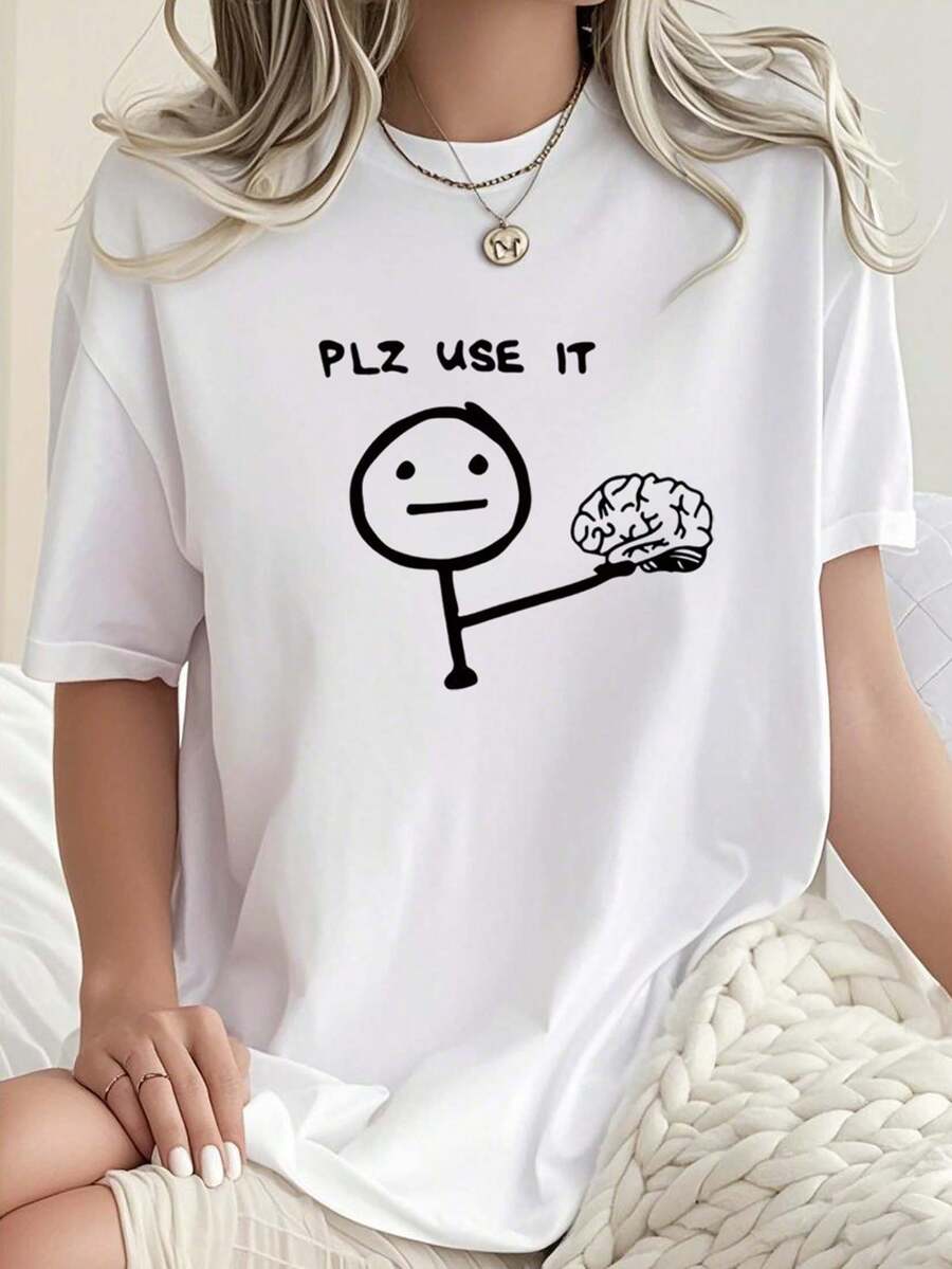 Women T-Shirts - White - View 1