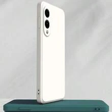 Simple Solid Color Anti-Silicon TPU Mobile Phone Case For Compatible With Samsung S25/S25Plus/S25Ultra/S25Edge/S24/S24Plus/S24Ultra/S24FE/S23FE/S23/S23Plus/S23Ultra/S22/S22Plus/S22Ultra/S21/S21Plus/S21Ultra/S21FE This Is A Lightweight And Beautiful Mobile Phone Case For Men And Women Waterproof Shockproof Anti-Fall Scratch Resistant - Black - View 5