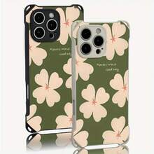 Funda para teléfono 1 unidad, diseño PurpleDream, funda para teléfono colgante de cuatro esquinas 15 Plus 13 Pro 12 16 14 TPU impreso suave - Colores mixtos 1 - Ver 5